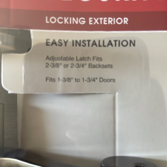 Tru-Bolt Doorknob - Picture 3 of 3